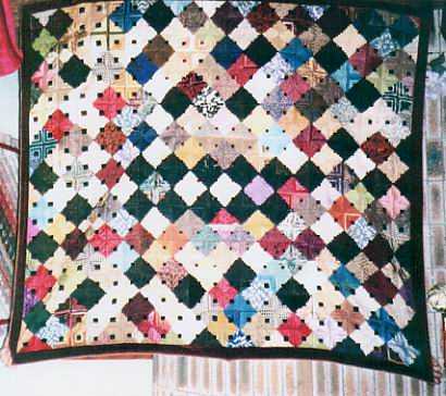 Small Log Cabin Quilt